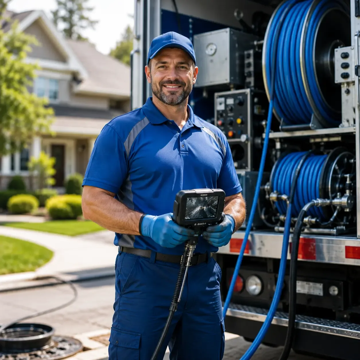 Local outdoor drain cleaning specialists in South Dos Palos, CA